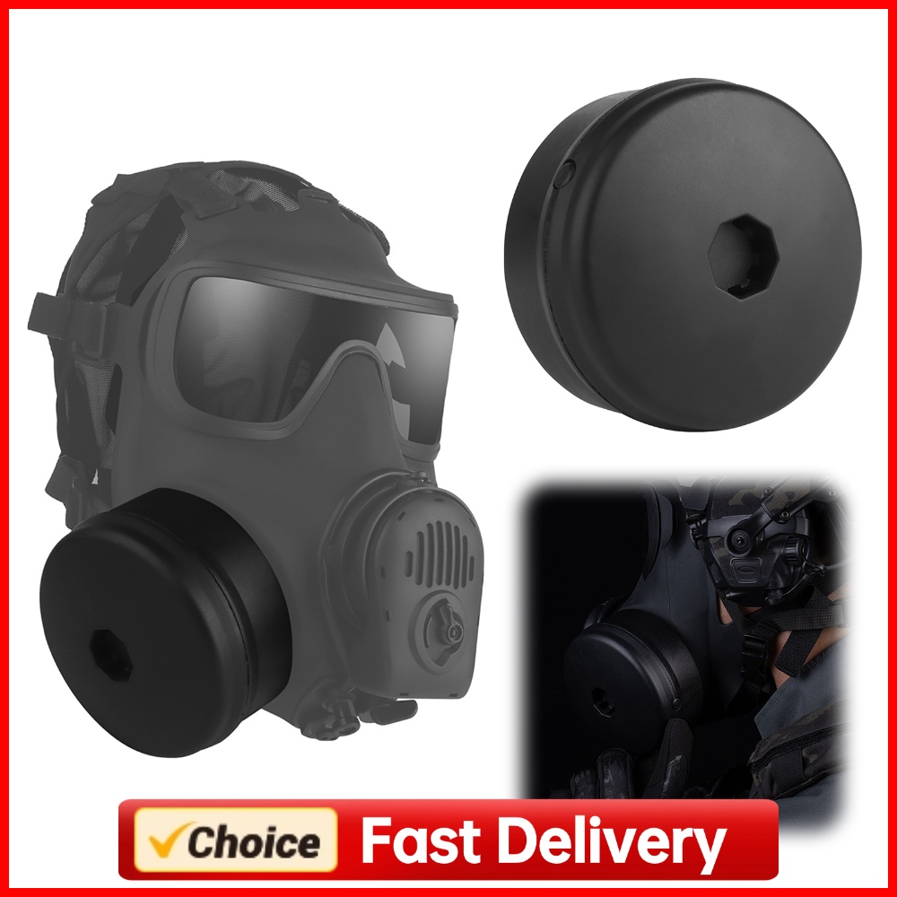 Prop En Cosplay - FM53 Mask Filter Canister Nylon Black