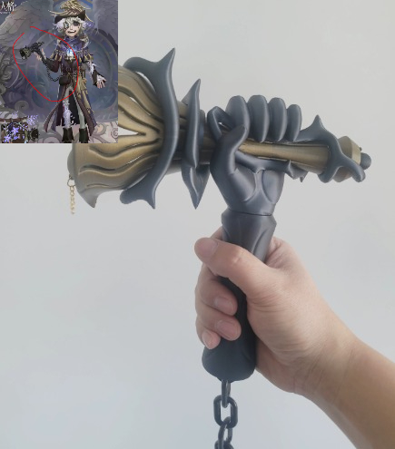 Cosplay Fire Prop - Identity V Fire Investigator Cosplay Anime