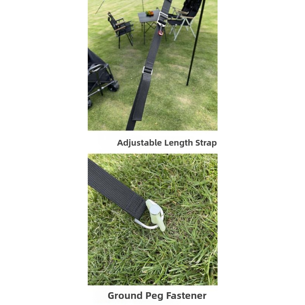 Tent Canopy Securing Rope 5M P - D Ring Strap 评论和价格