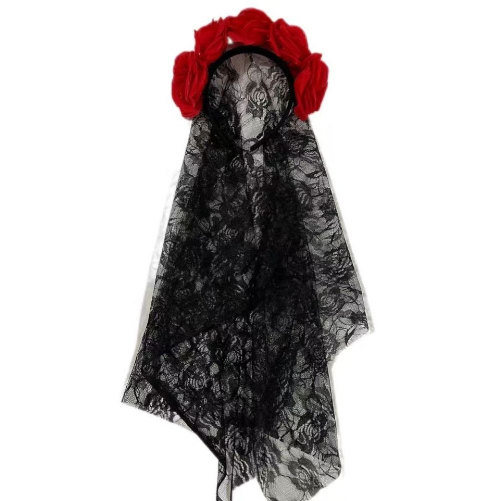 Lace Material Ghost Bride Head - Cosplay Material For Prop 评论和价格