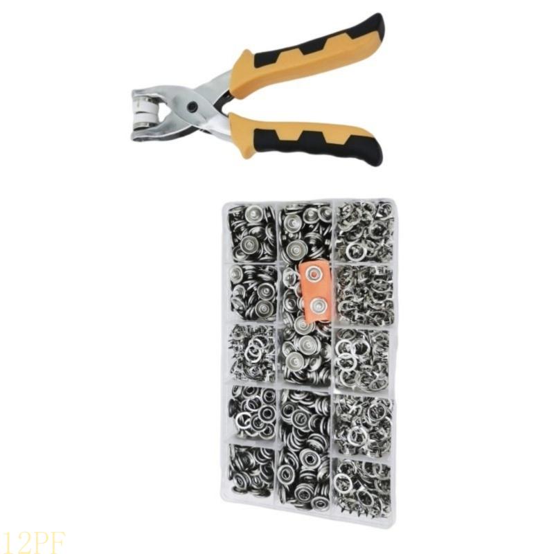 12PF 200set Metal With Fastene - Snap Plier Setter 评论和价格
