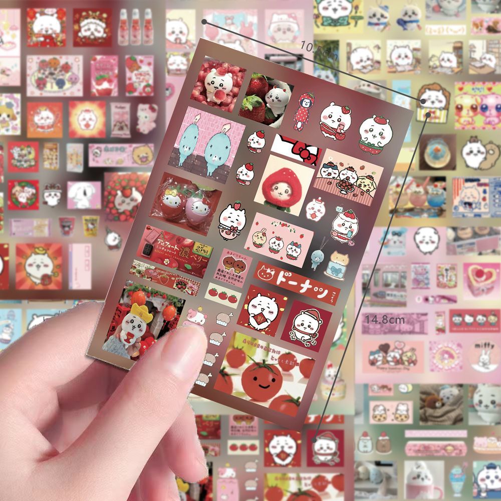 film stickers Chiikawa healing - Cosplay Material For Prop 评论和价格