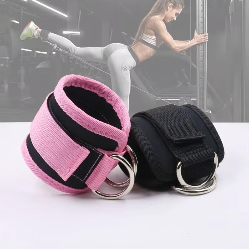 Double D-Ring Gym Ankle Straps - D Ring Strap 评论和价格