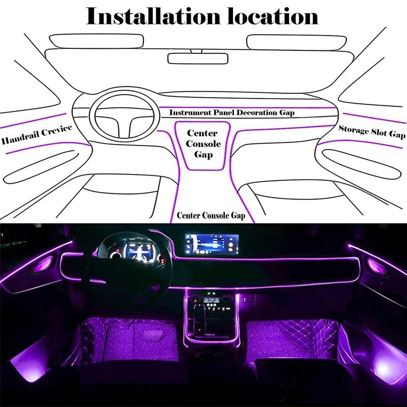 Flexible EL Wire Lights With A - Led El Wire 评论和价格