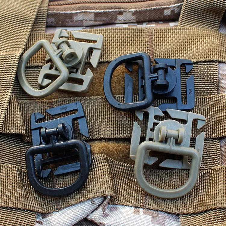 4Pcs 360 Rotation D-Ring Clips - D Ring Strap 评论和价格