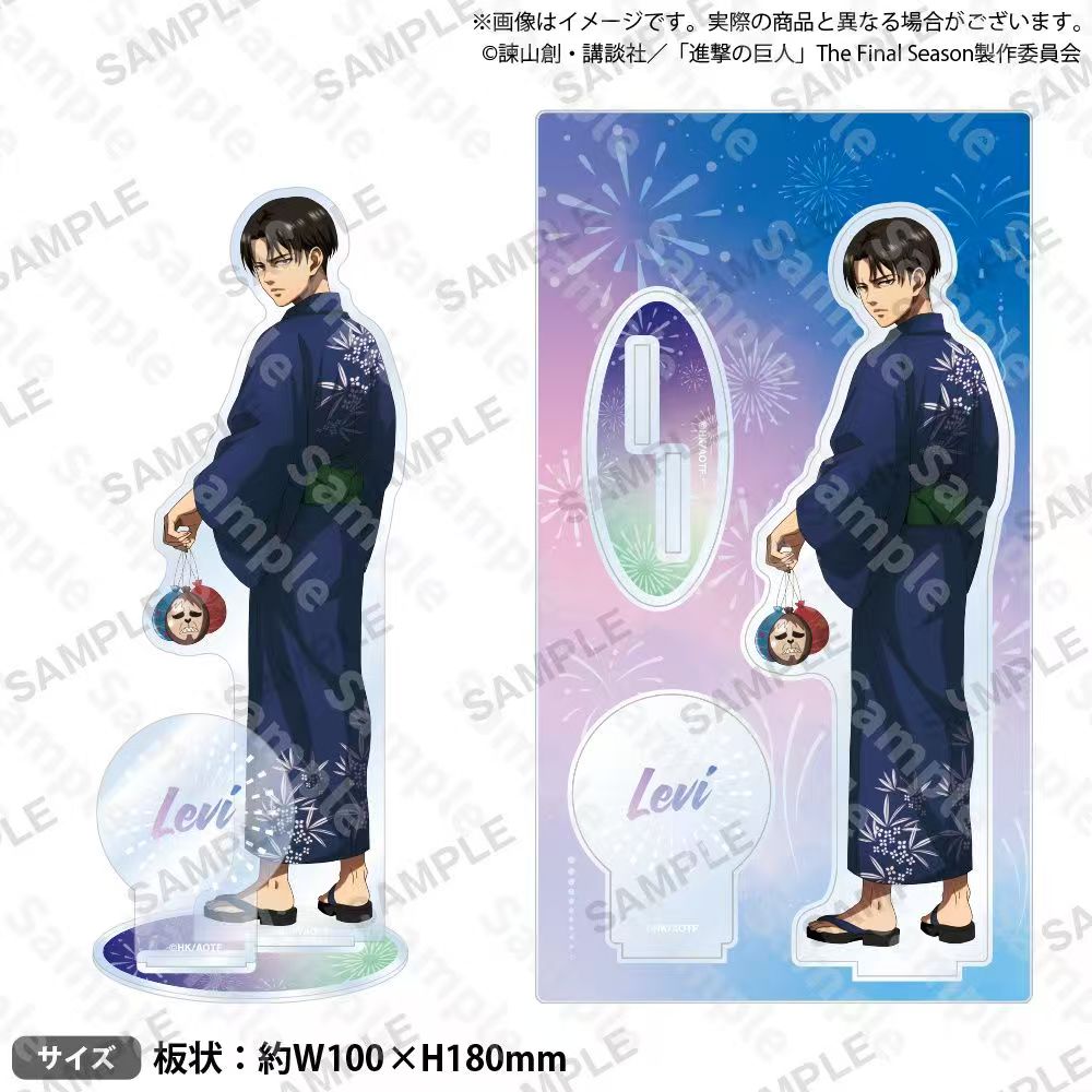 Attacking Giants Levi Figurine - Acrylic Cosplay Prop 评论和价格