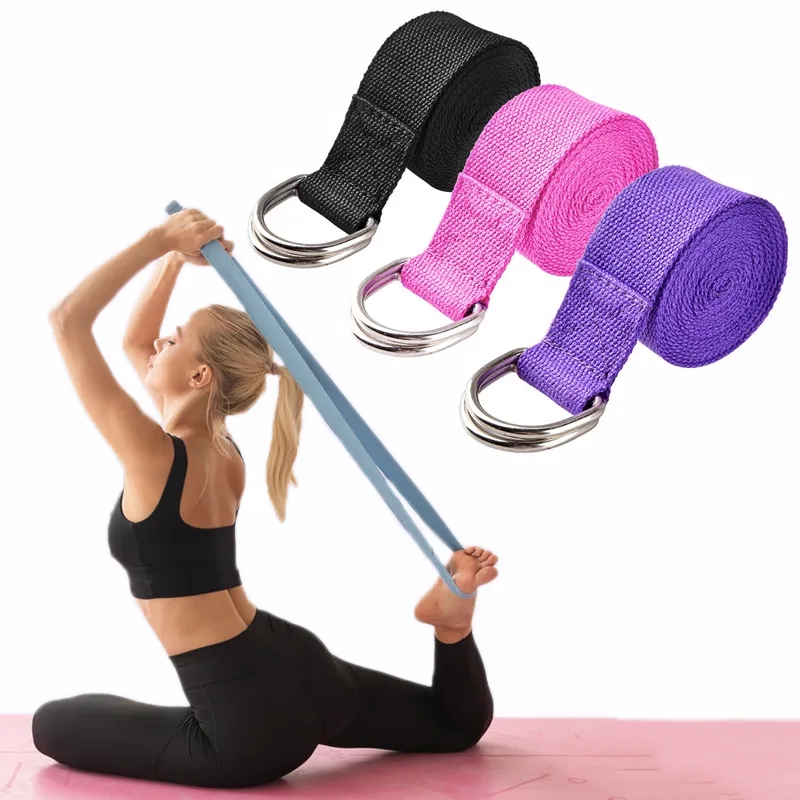 183*3.8cm Yoga Strap Cotton Ex - D Ring Strap 评论和价格