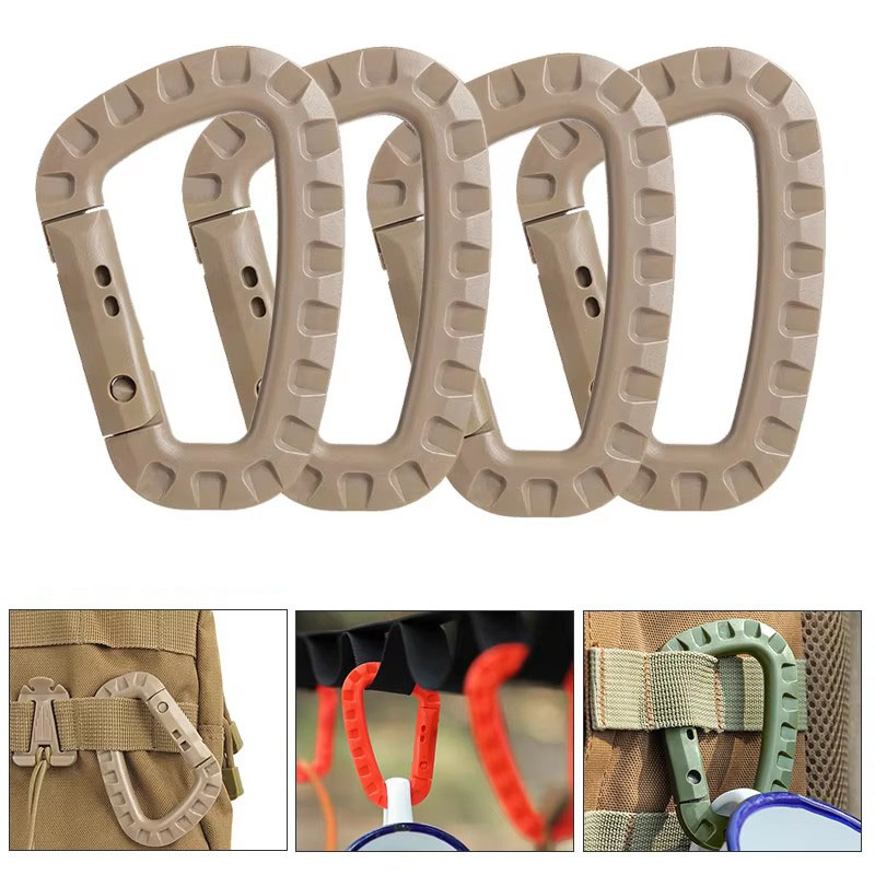 1/3/5pcs Plastic Carabiner Sna - D Ring Strap 评论和价格