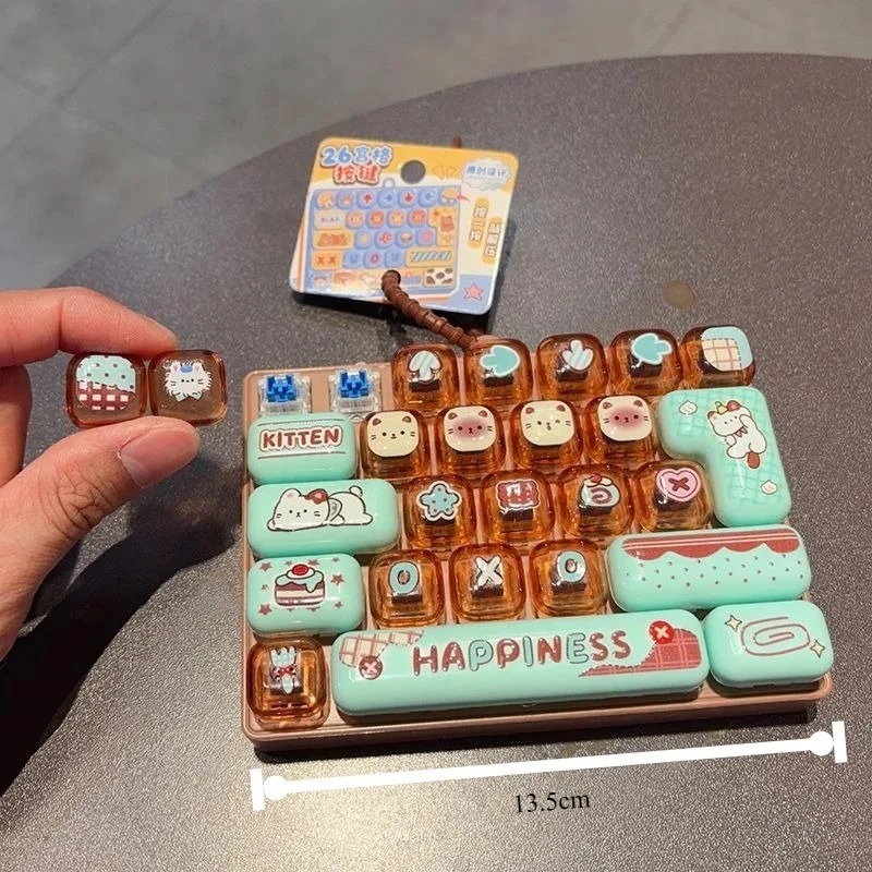In Stock 26Grid Keycap Clicker - Cosplay Fire Prop 评论和价格