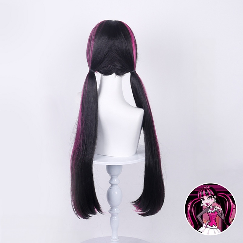 Anime Draculaura Cosplay Wig A - Wig Fiber Net 评论和价格