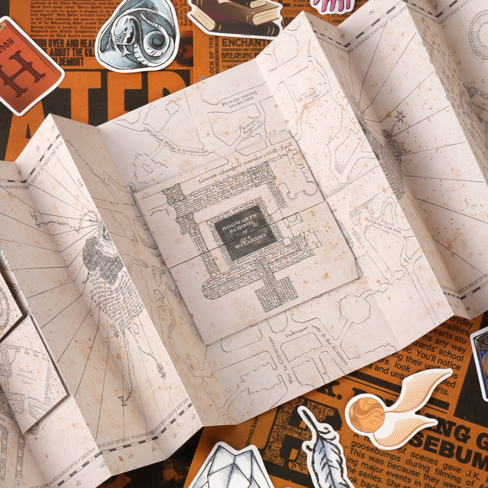 1PC Map Of The Marauder's Scho - Prop Para Cosplay 评论和价格