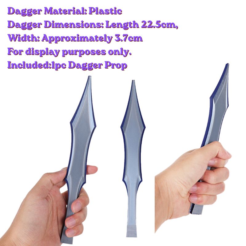 Anime Kitana Cosplay MK Blue H - Cosplay Prop Blueprints 评论和价格